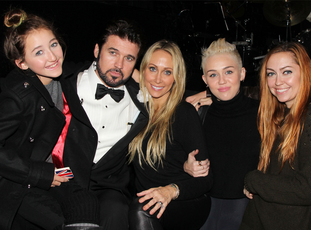 Noah Cyrus, Billy Ray Cyrus, Tish Cyrus, Miley Cyrus